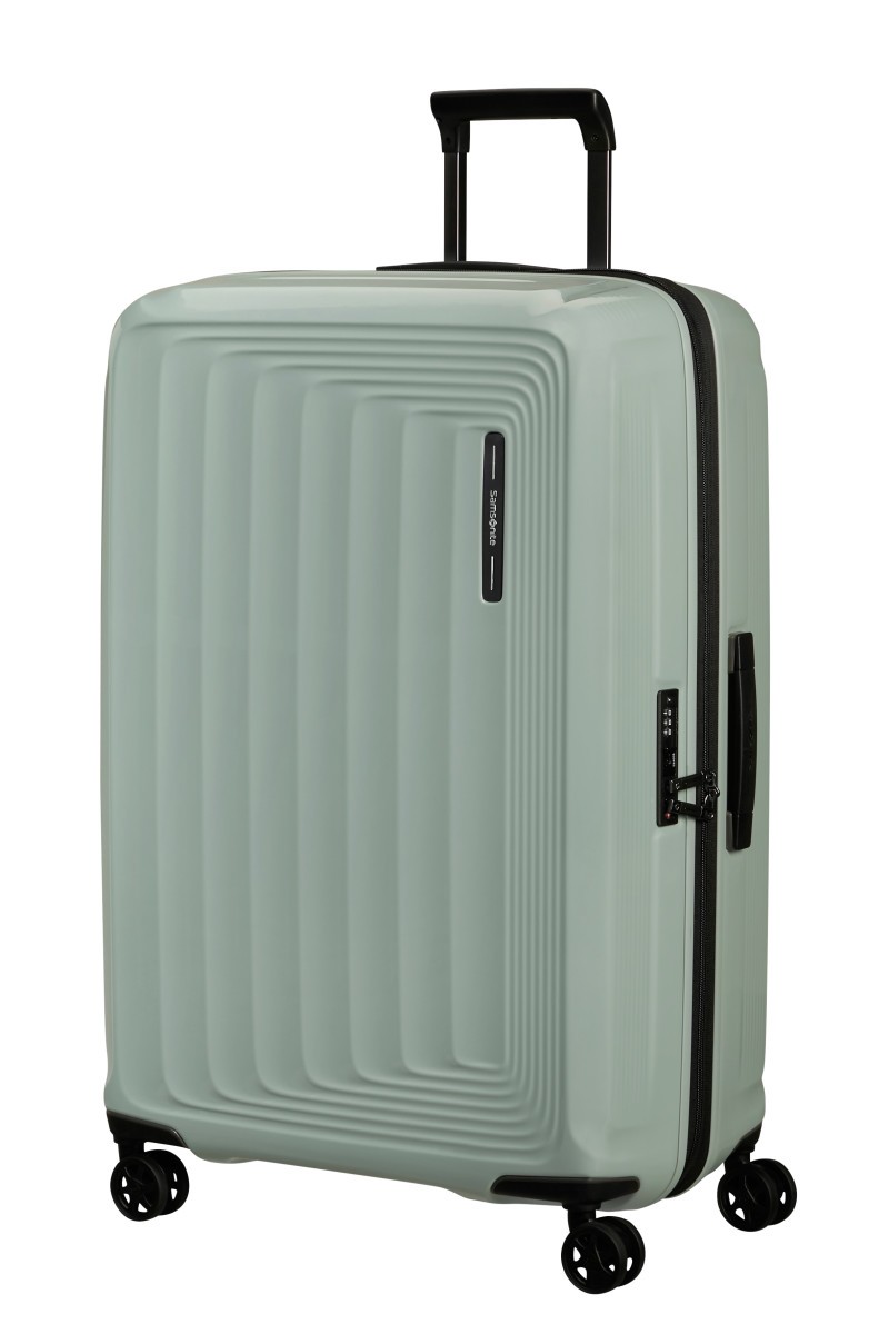 Samsonite-Nuon-Spinner 75/28 Exp Metallic Mineral Green