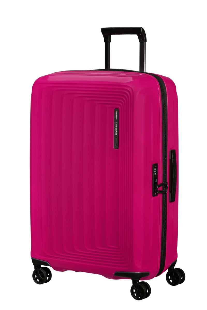 Samsonite-Nuon-Spinner 69/25 Exp Metallic Ruby