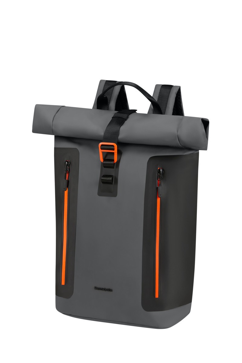 Samsonite-Coatify Biz-Rolltop Backpack 15.6" Graphite/Apricot
