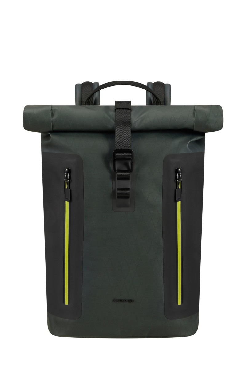 Samsonite-Coatify Biz-Rolltop Bkp 15.6" Teal Dark Teal/Lime