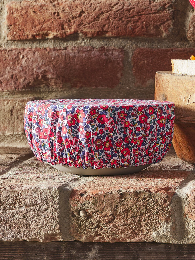 2 Cup Cover Vichy/Fl Mult