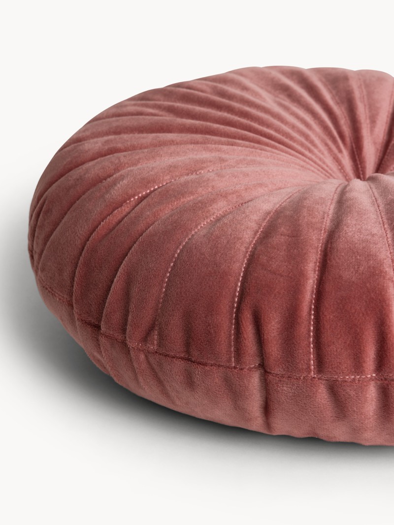 Round Geo Vint Pink  Vint