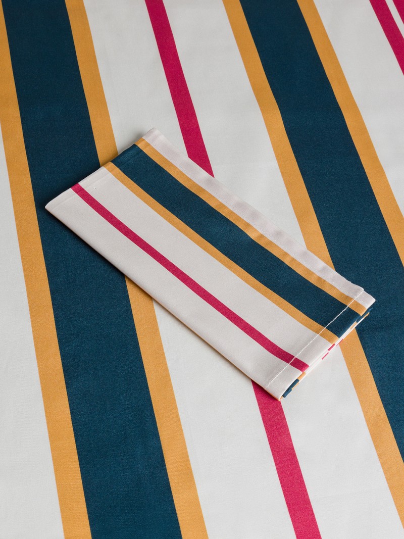 140X200 Twill Stripe Mult