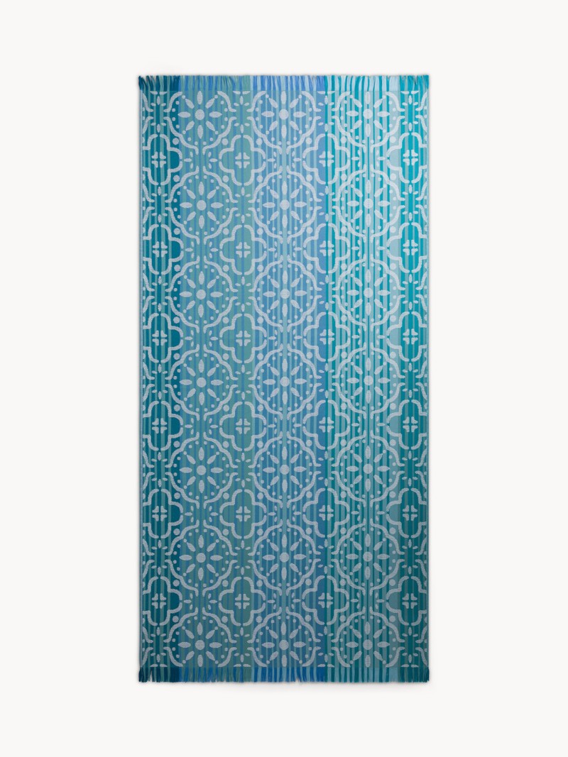 Tel M Stitch Azulejo Turq