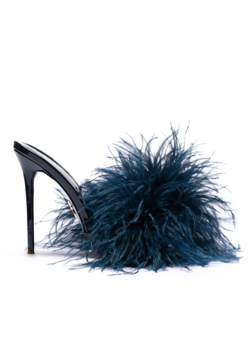 Eda Feather Mules