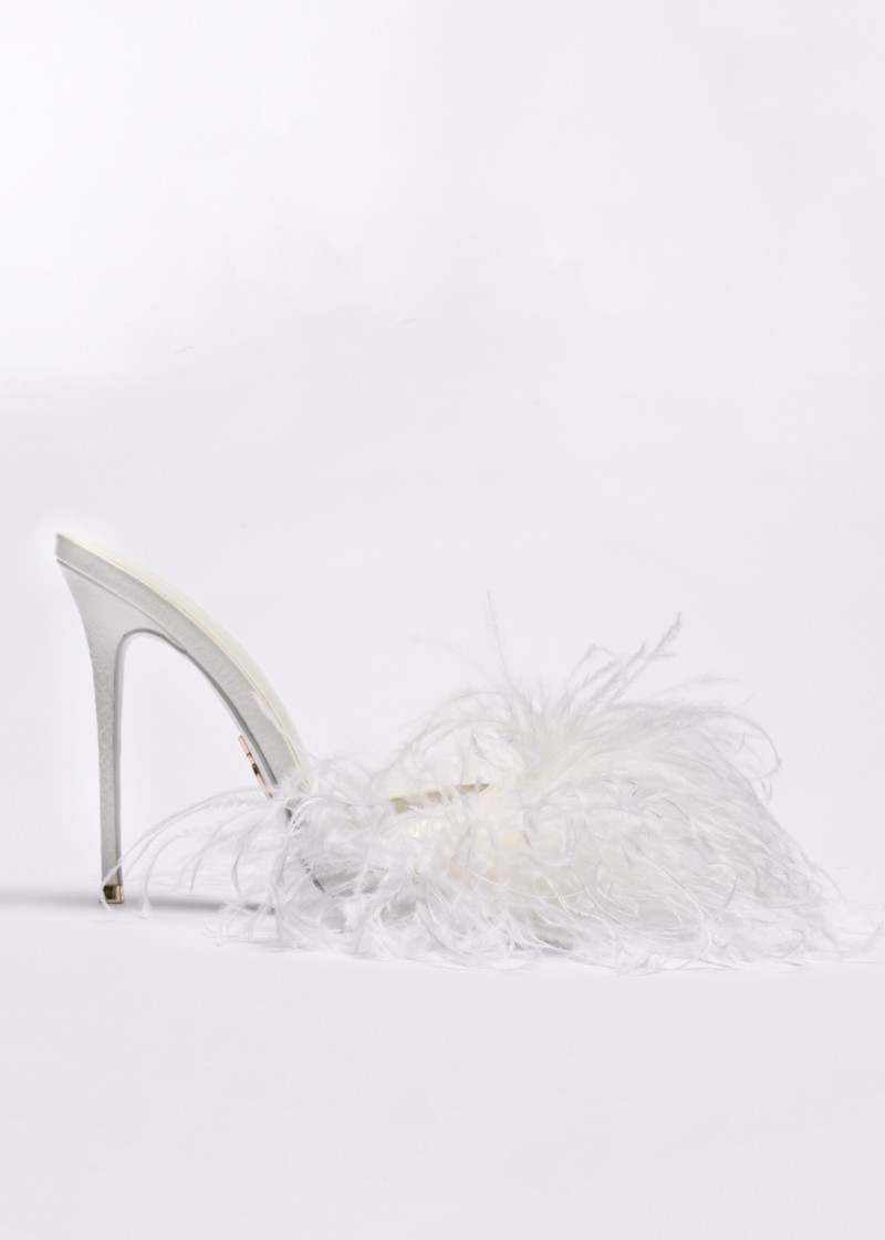 Eda Feather Mules