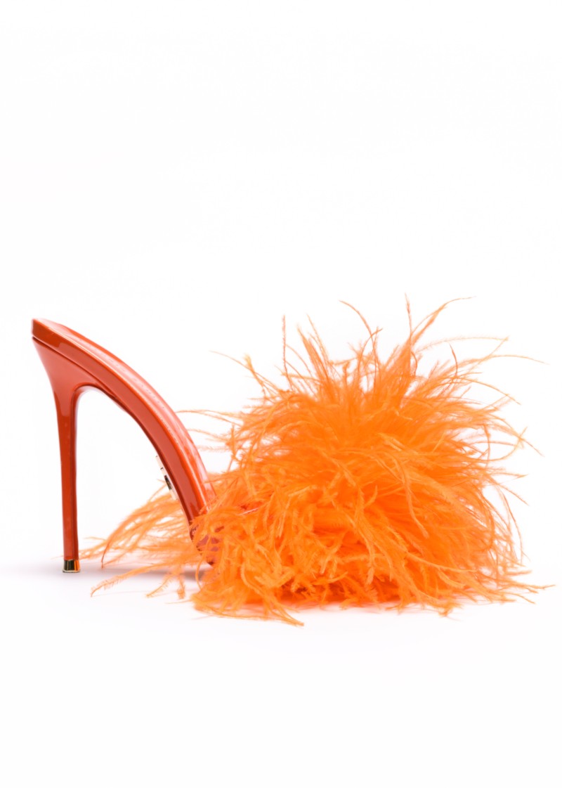 Eda Feather Mules
