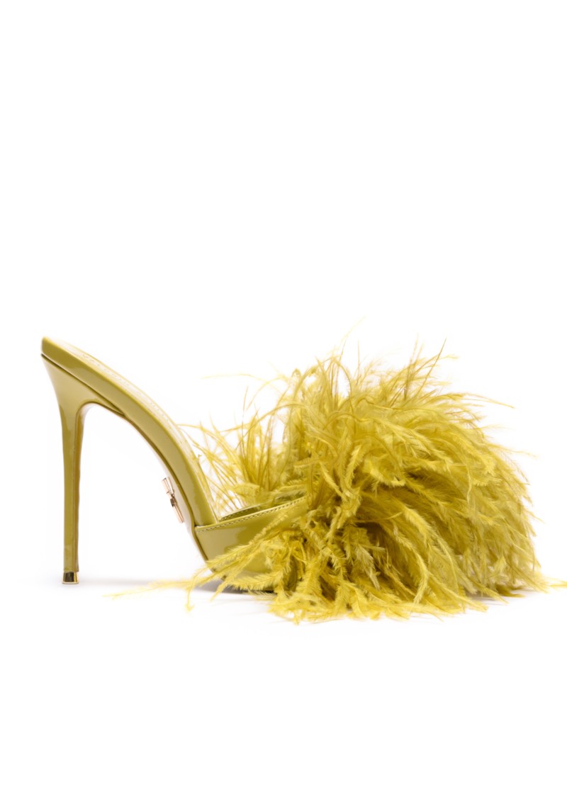 Eda Feather Mules