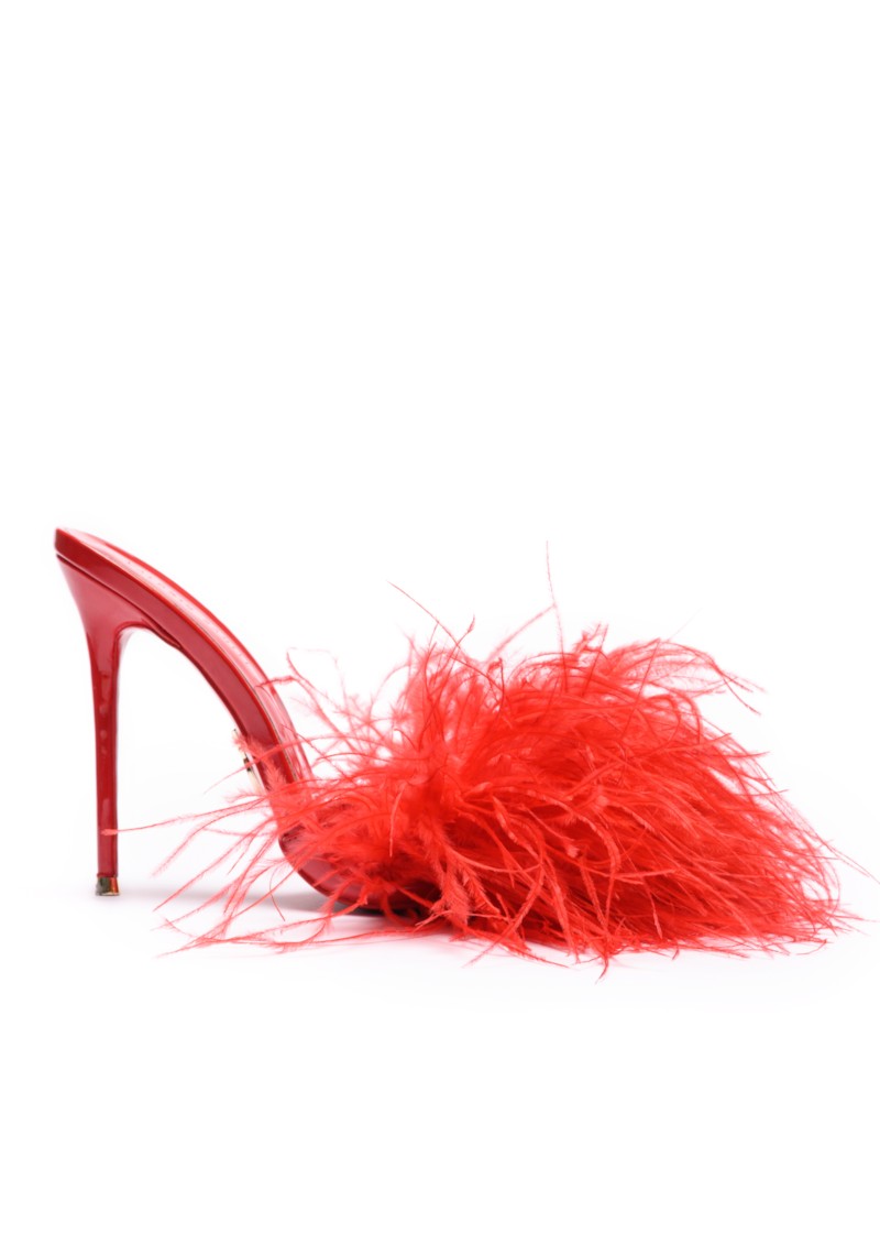 Eda Feather Mules