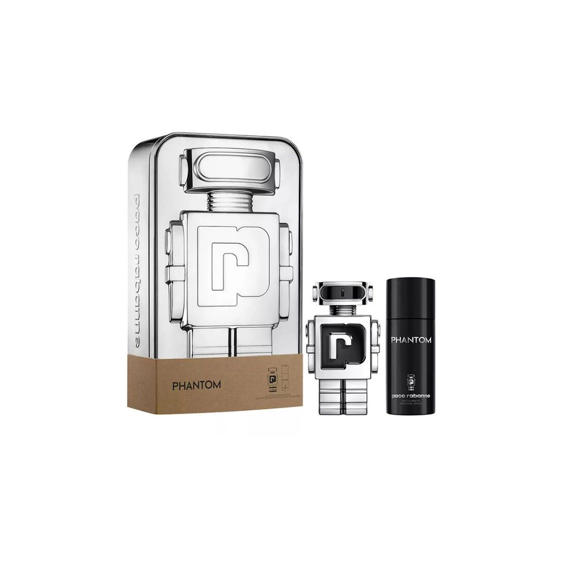 Paco Rabanne Phantom Eau De Toilette Set
