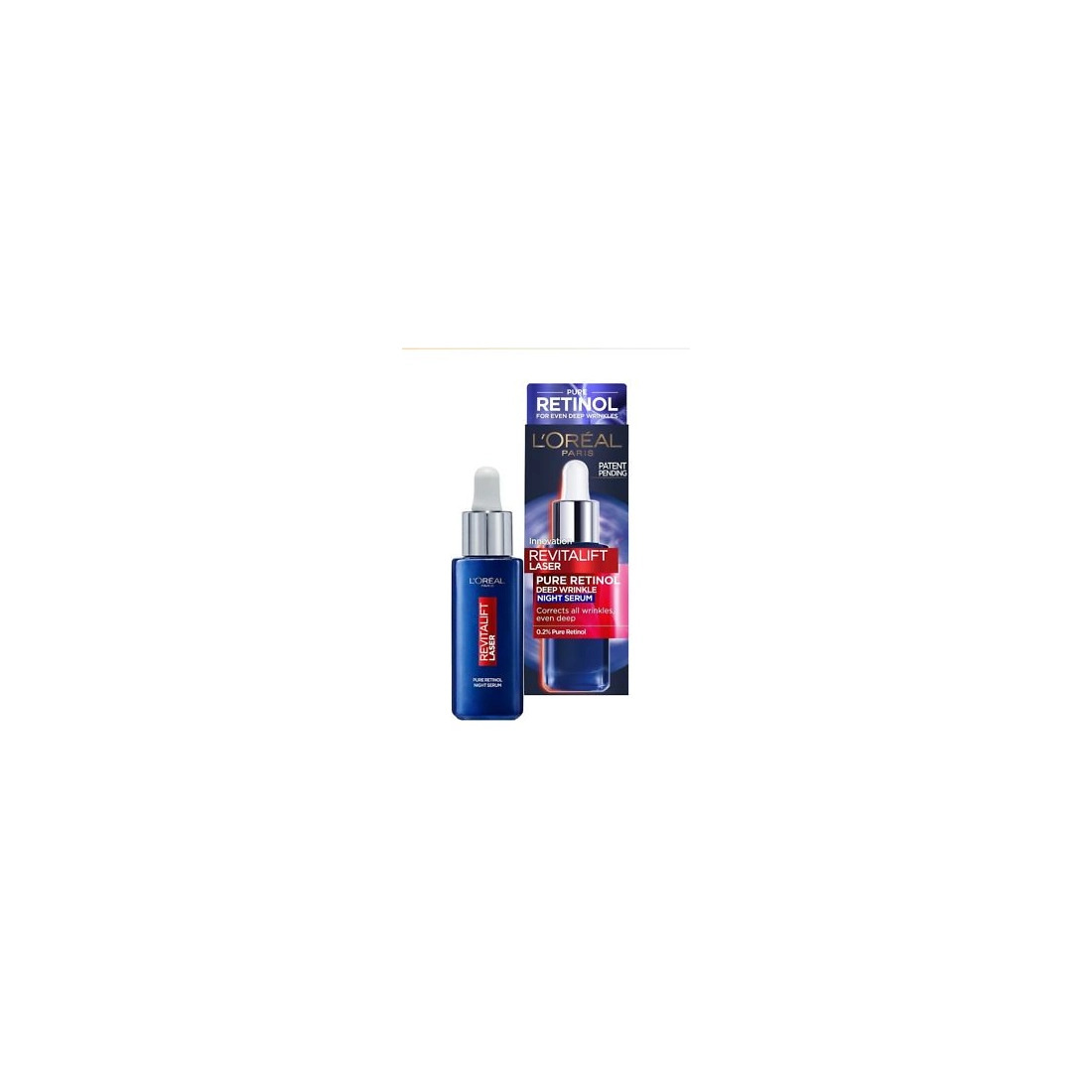 L'oreal Face Night Serum Revitalift Laser Retinol