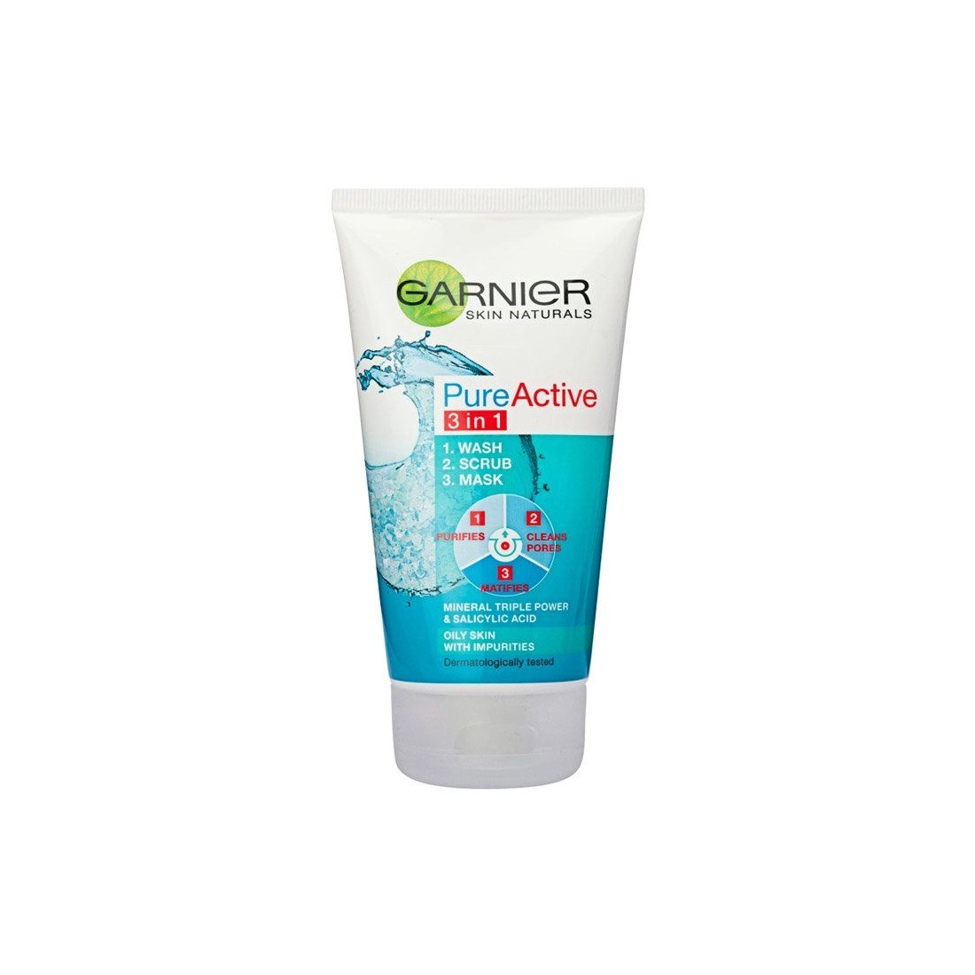 Garnier Skin Naturals Pure Active 3-In-1 Wash
