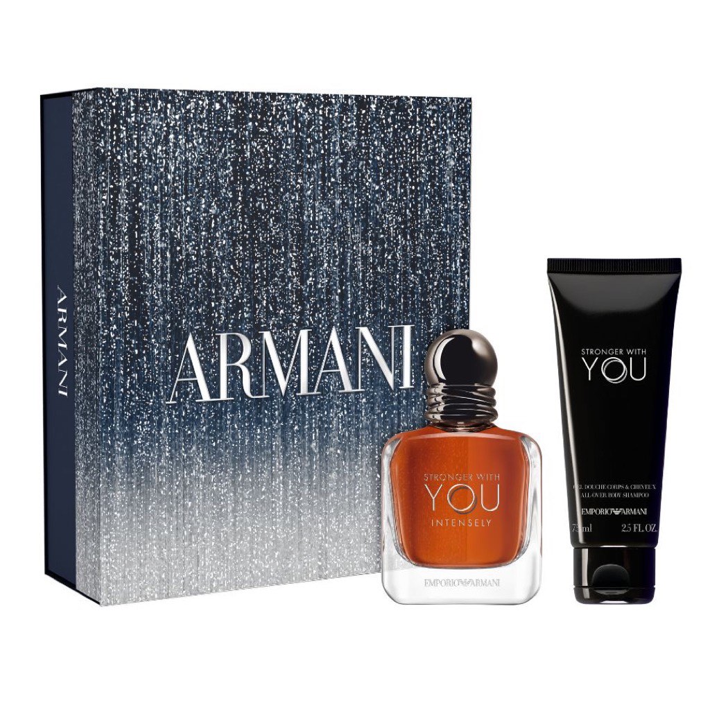 Armani Stronger With You Intensely Edp Set