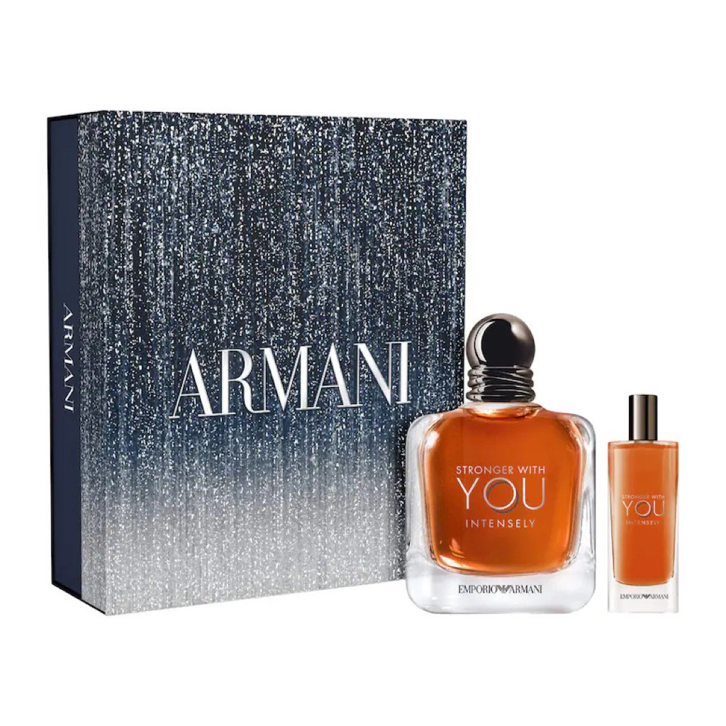 Armani Stronger With You Intensely Edp Set
