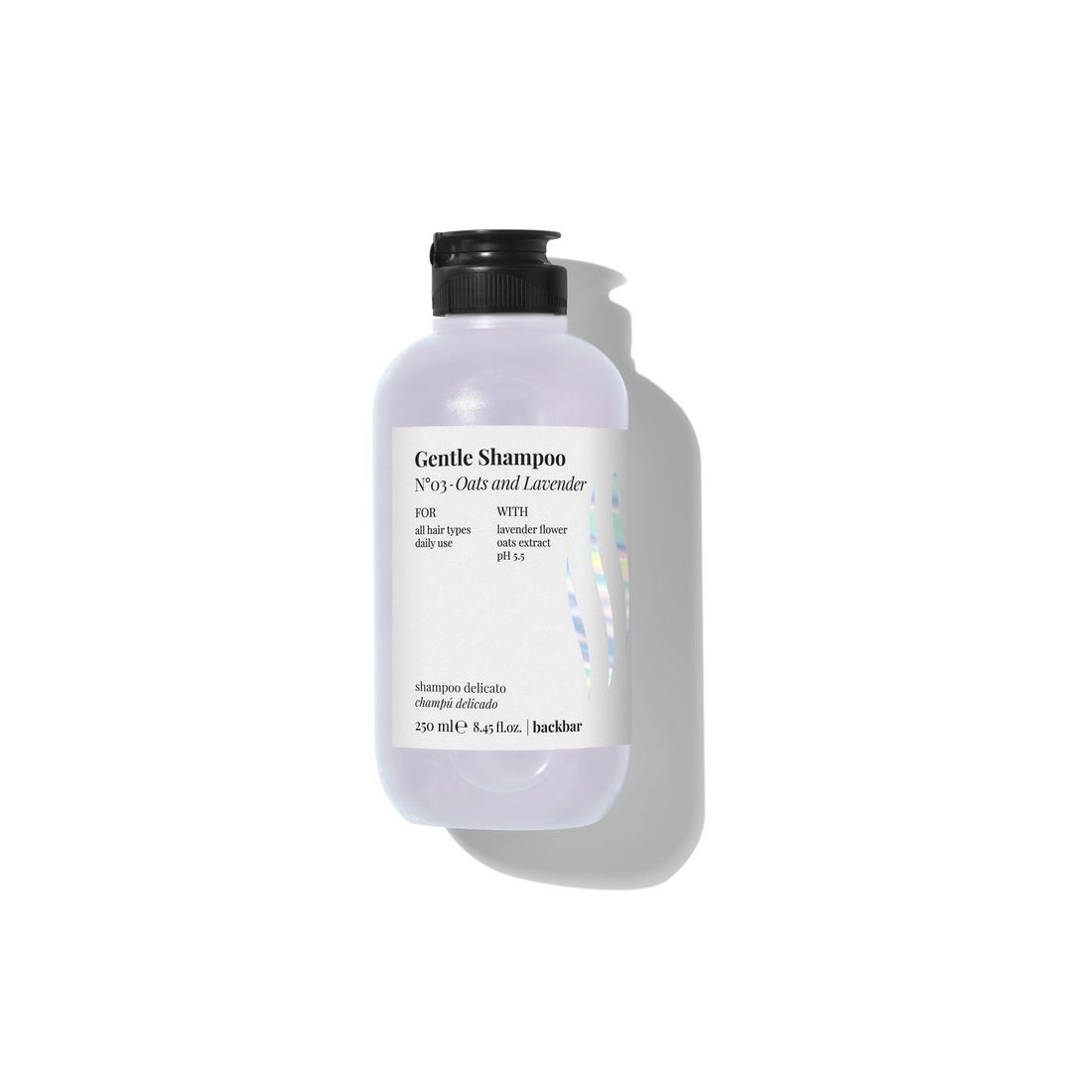 Back Bar Gentle Shampoo N°03 - Oats And Lavender 