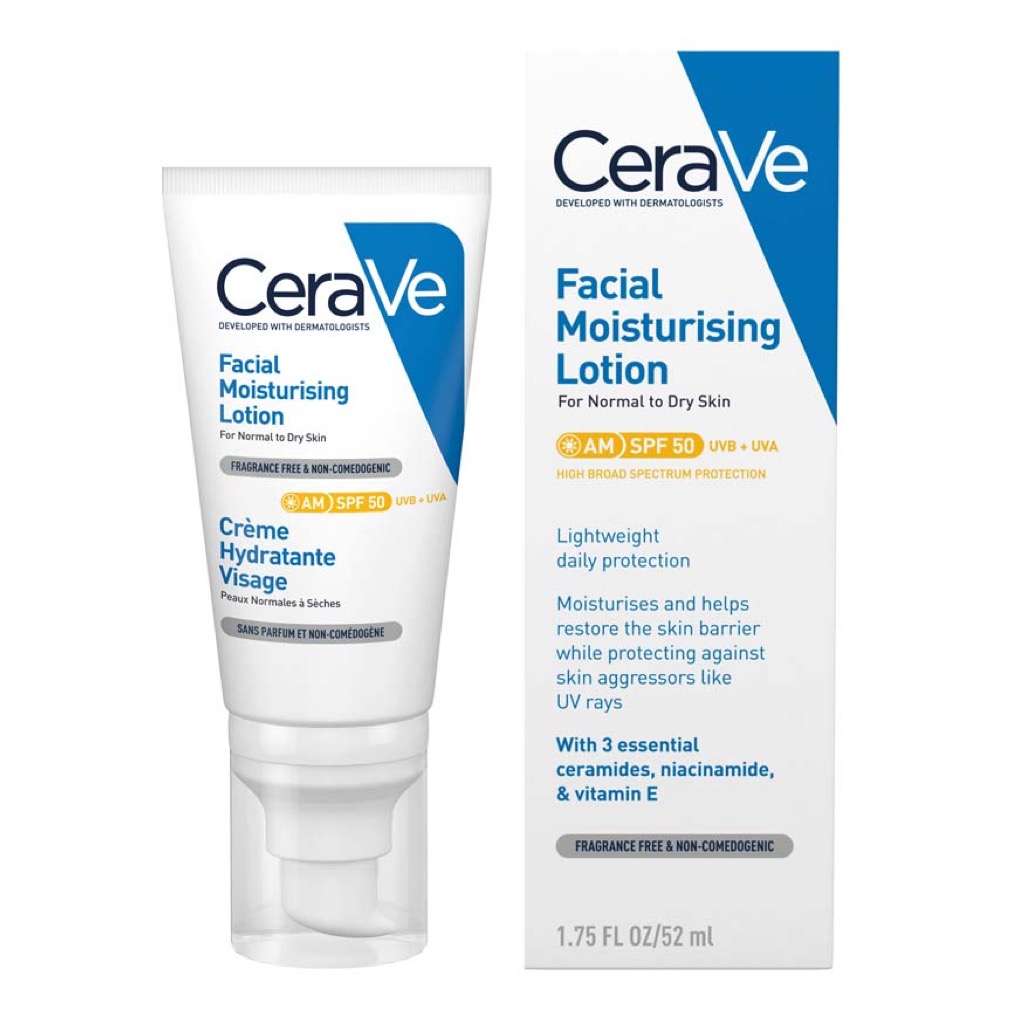 Cerave Am Facial Moisturising Lotion Spf 50