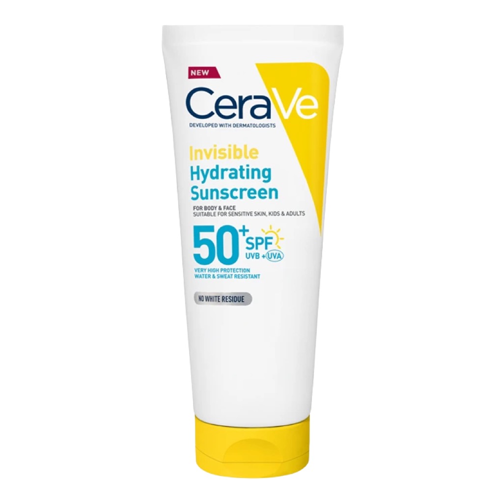 Cerave Invisible Hydrating Sunscreen Spf 50+