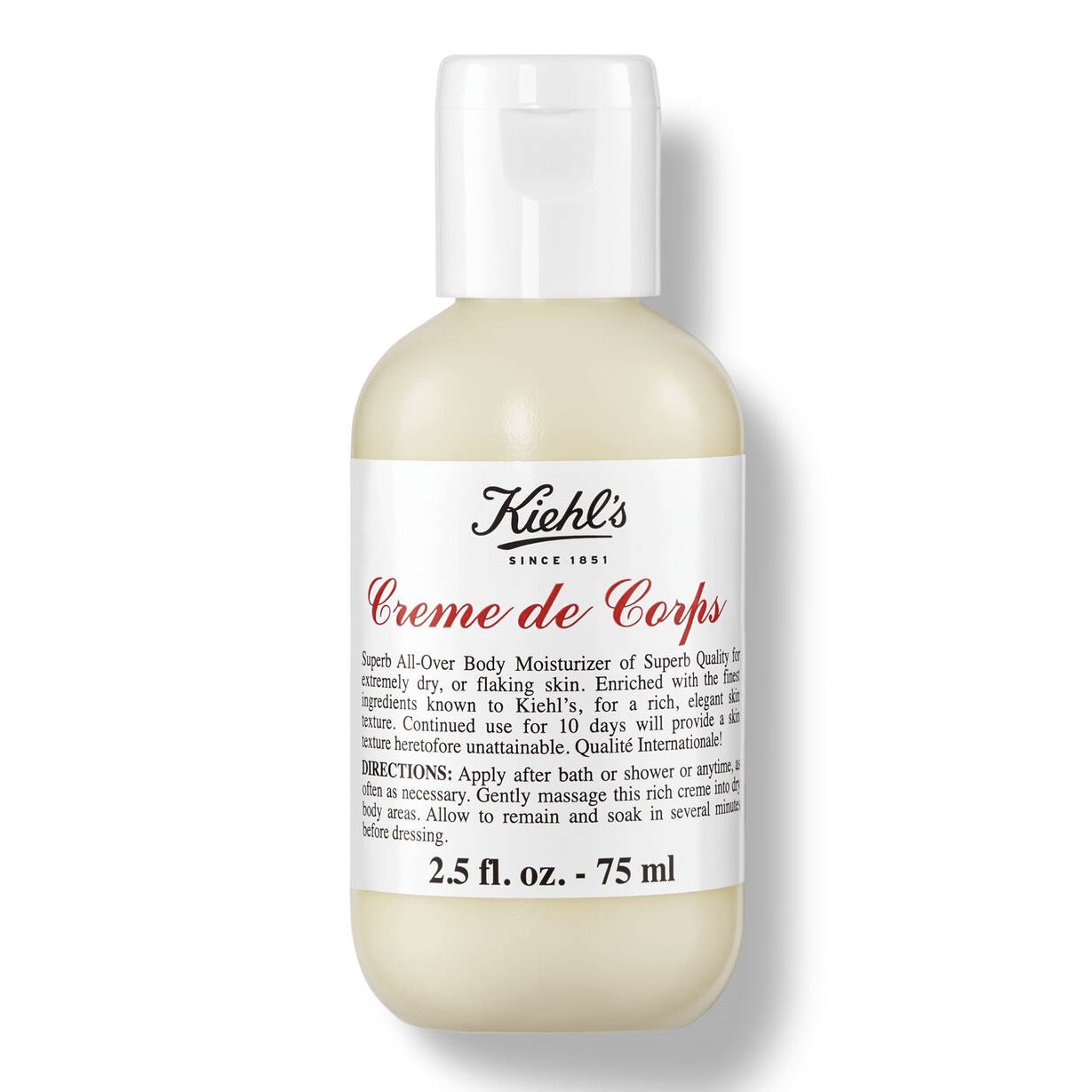 Kiehl's Creme De Corps Body Lotion With  Cocoa But
