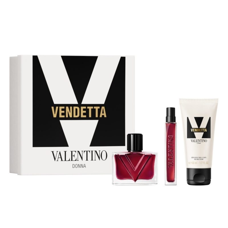 Valentino Vendetta Donna Eau De Parfum Gift Set