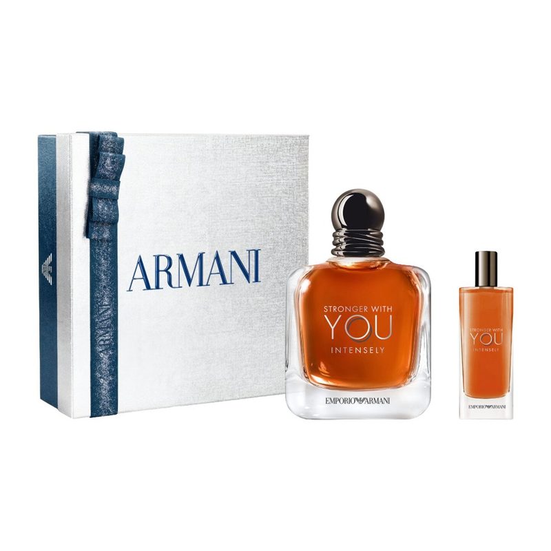 Giorgio Armani Stronger With You Intensely Edp Set