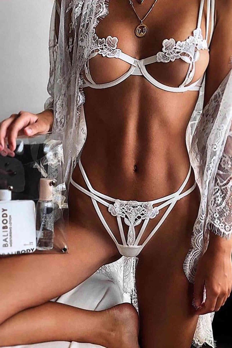 Nu-Ms4336 White Two-Piece Set